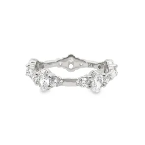 A. JAFFE Diamond Wedding Band