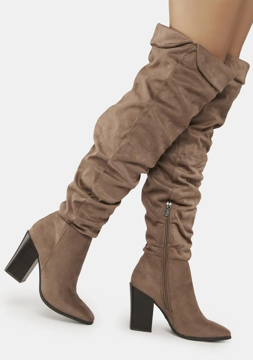 Be Right Here Over-The-Knee Boots