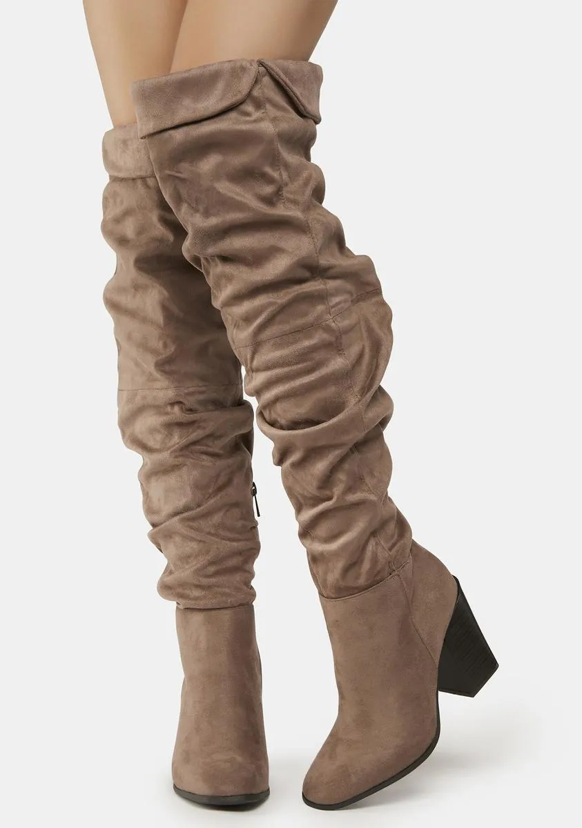 Be Right Here Over-The-Knee Boots