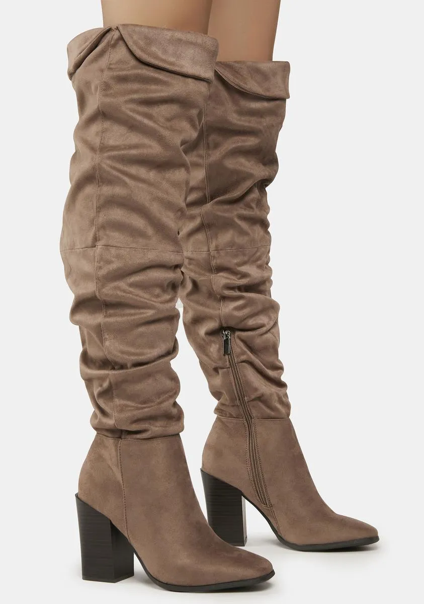 Be Right Here Over-The-Knee Boots