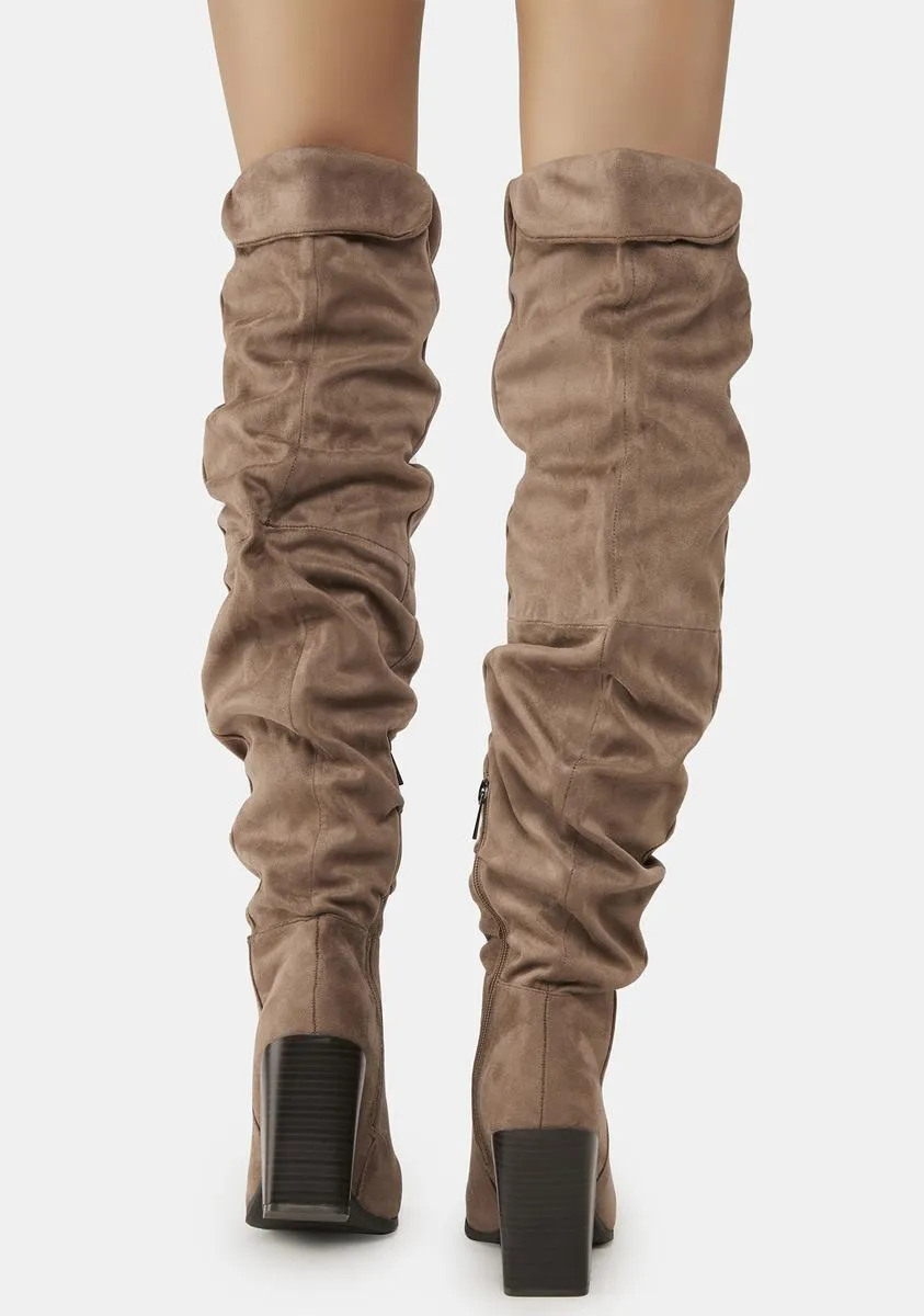 Be Right Here Over-The-Knee Boots