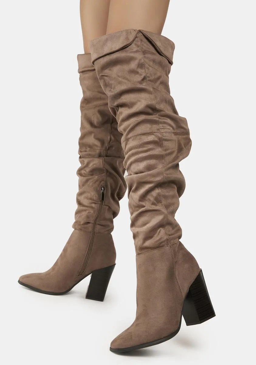 Be Right Here Over-The-Knee Boots