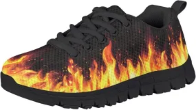 Biyejit Boys Girls Casual Shoes Kids Tennis Running Sports Lace Up Athletic Sneakers