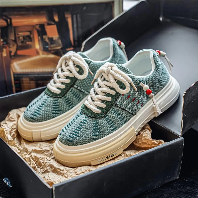 Canvas Summer New Breathable Casual Versatile Linen Niche Original Ethnic Style Sports Shoes