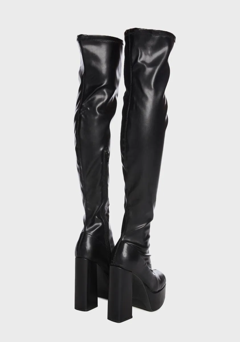Favorable Harmony Thigh High Boots