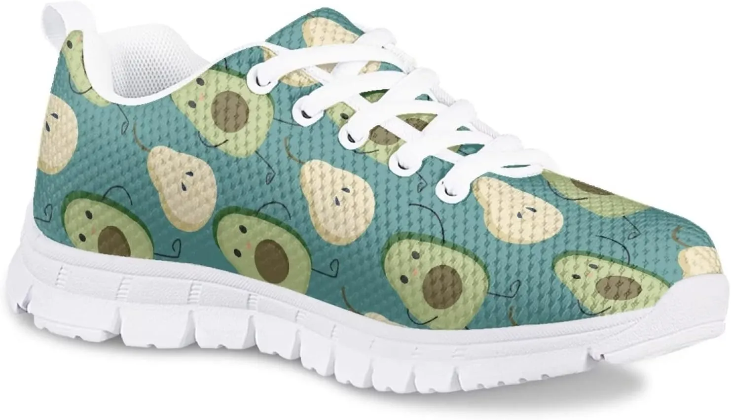GIFTPUZZ Kids Running Shoes Casual Mesh Breathable Walking Hiking Sports Sneakers Platform Flats