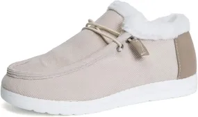 Lausiuoe Winter Shoes For Women 2022 Boots Women's Warm Snow Winter Fuzzy Ankle Booties Flat Cute Silp On Comfortable Casual Loafers Platform Sneakers Fashion Slippers