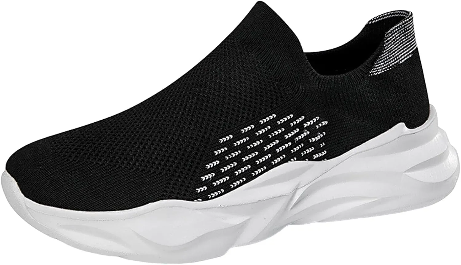 Mens Loafers & Slip-Ons Men Sneakers Flying Weaver Mesh Large Size Elastic Socks Shoes Casual Sports Breathable