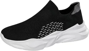 Mens Loafers & Slip-Ons Men Sneakers Flying Weaver Mesh Large Size Elastic Socks Shoes Casual Sports Breathable