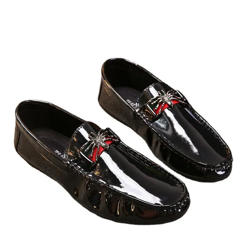 men's shoes low helper feet lazy people driving shoes 2025