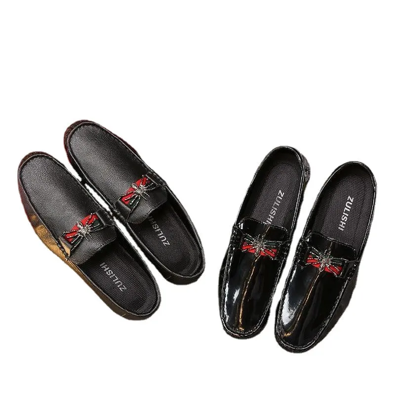 men's shoes low helper feet lazy people driving shoes 2025