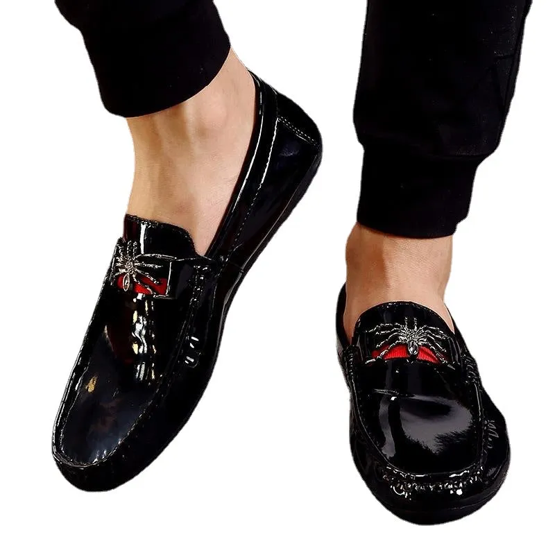 men's shoes low helper feet lazy people driving shoes 2025