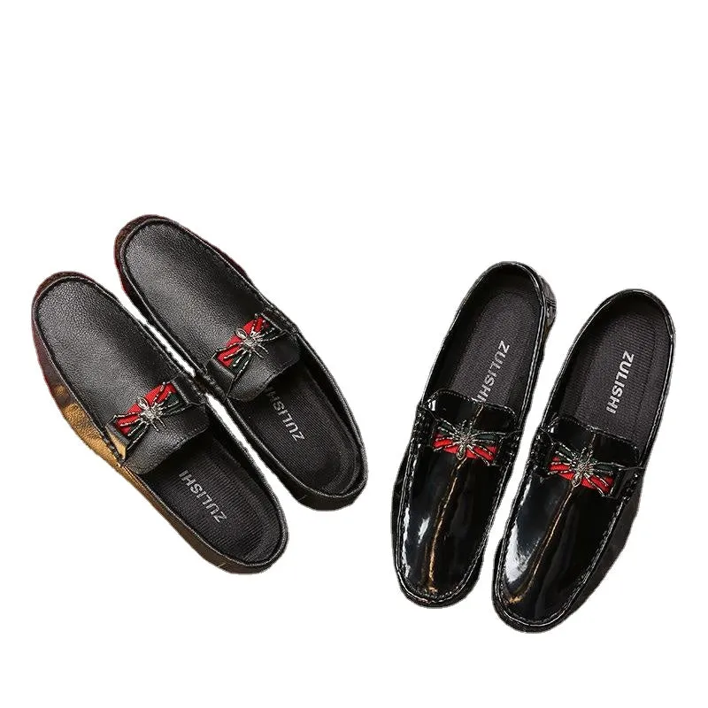 men's shoes low helper feet lazy people driving shoes 2025