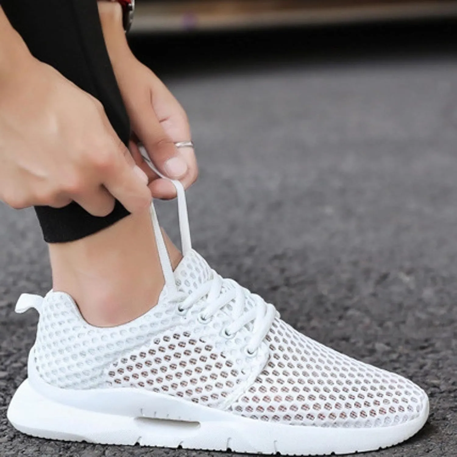 Mens Tennis Shoes Mens Walking Shoes Slip on Shoe for Men Tennis Shoe for Men Casual Running Trail Sneaker