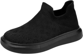 Sneakers for Kids Girls Boys Hands Free Walking Sneakers for Girls Boys Slip On Canvas Walking Shoes