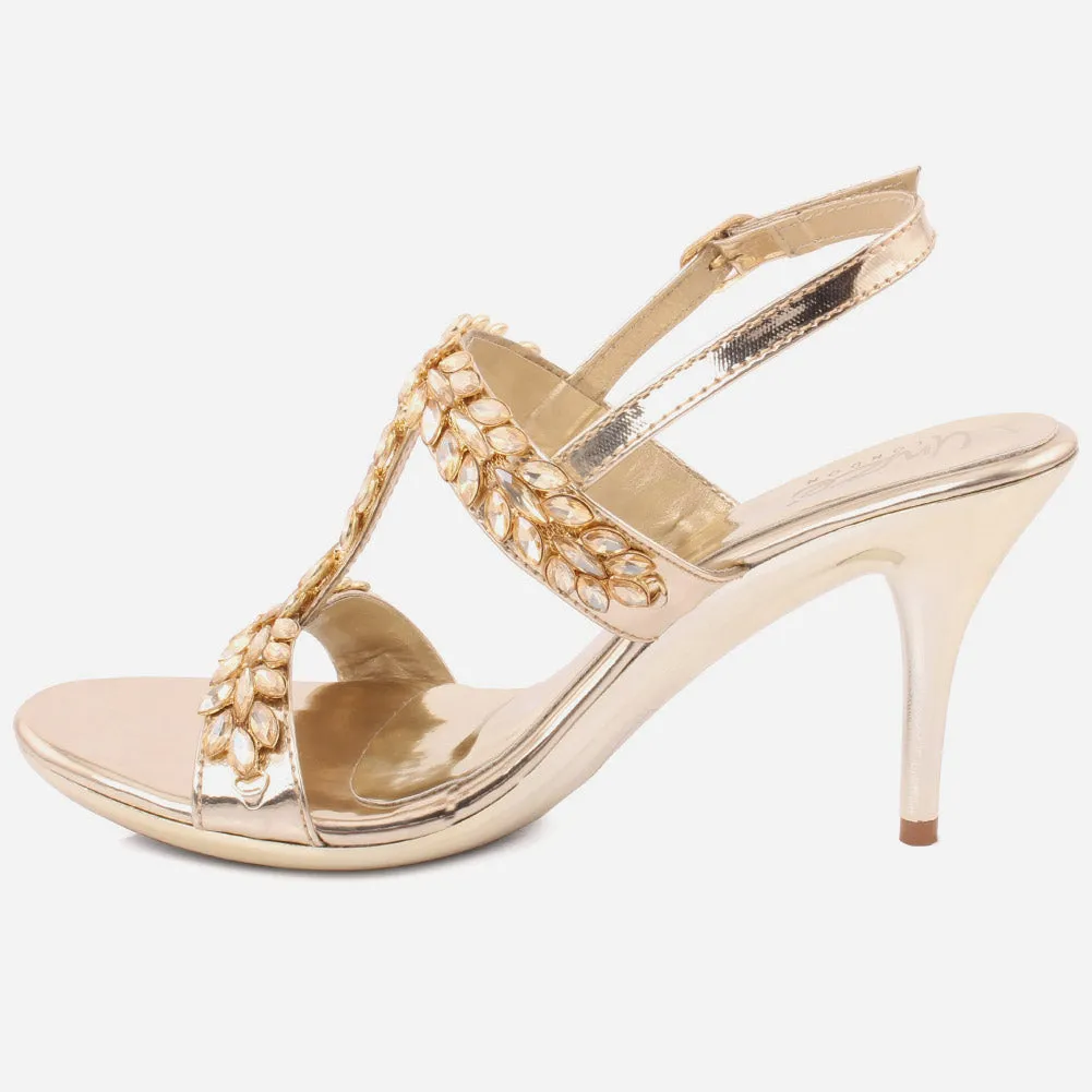 Women "Chole" High Heel Evening Sandals