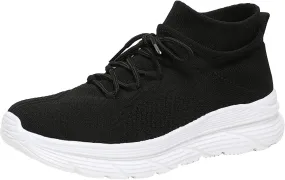 Women Walking Shoes Sock Sneakers Slip-On Breath Tennis Shoes Womens Mesh Casual Dress Shoes White Platform Sneakers White Tennis Shoe Cross Trainer Shoe